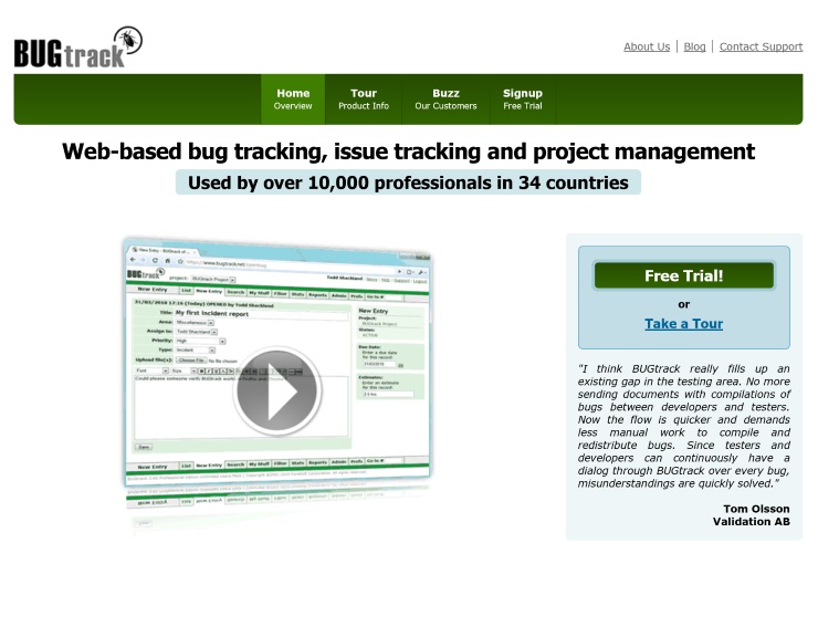 BUGtrack Image